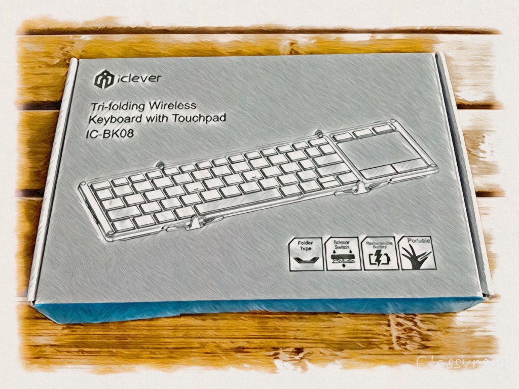 iClever Bluetooth 折りたたみキーボード（IC-BK08）のレビュー